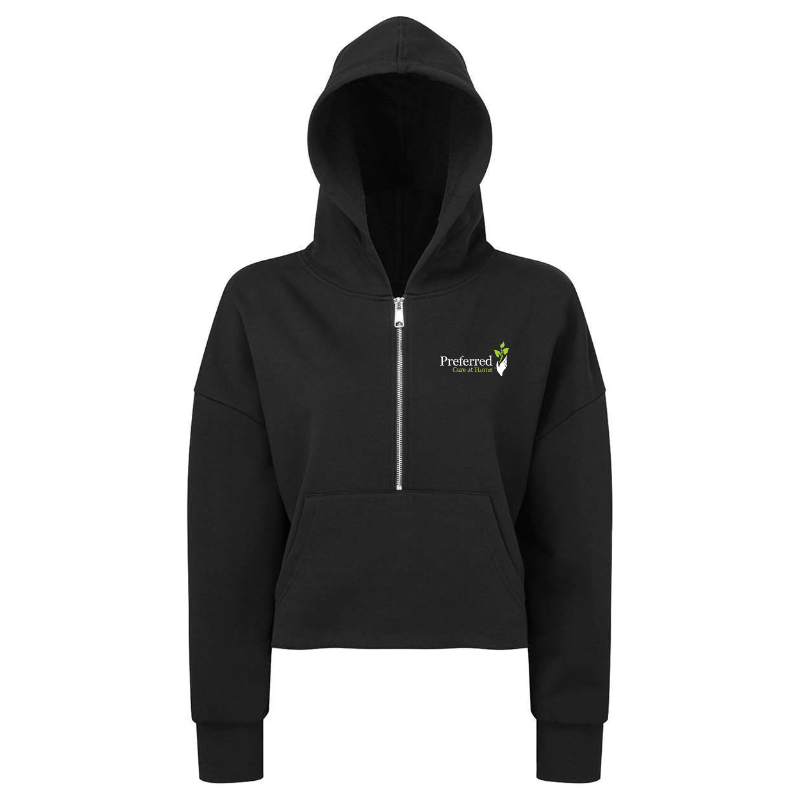 Half-Zip Hooded Sweatshirt