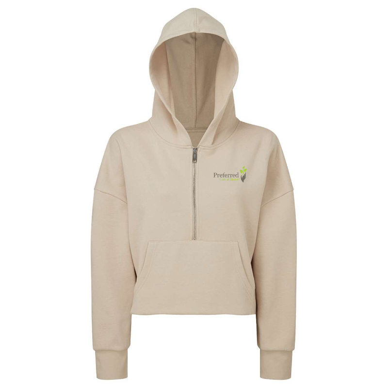 Half-Zip Hooded Sweatshirt